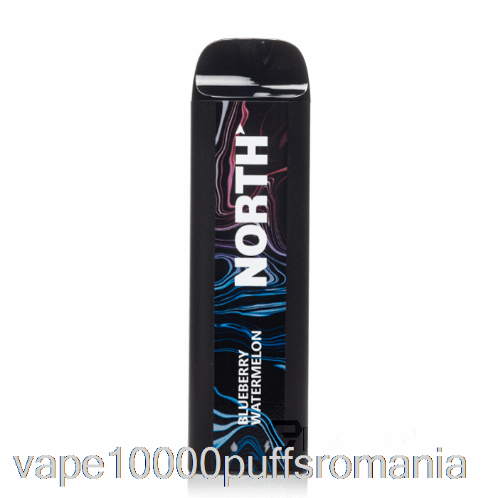 Vape Romania North 5000 De Unica Folosinta Afine Pepene Verde